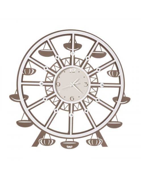 Orologio Arti e Mestieri da parete a pendolo "Luna Park"