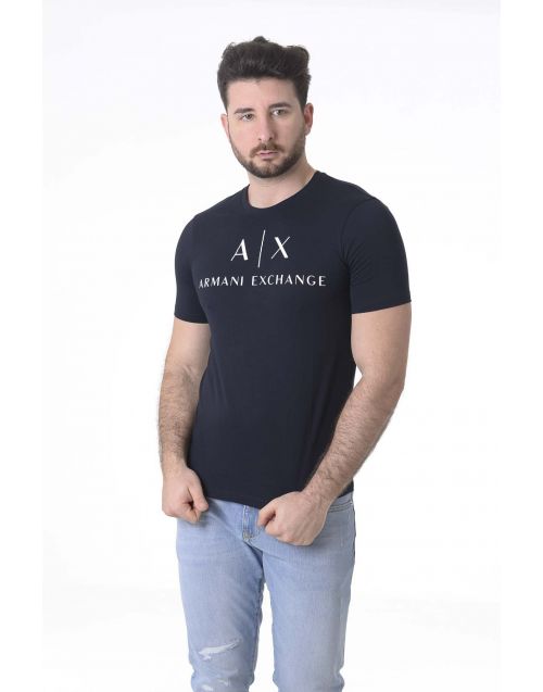T-shirt Armani Exchange slim fit con logo