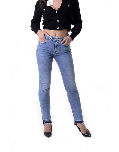 Liu Jo regular jeans Braid with frayed edges