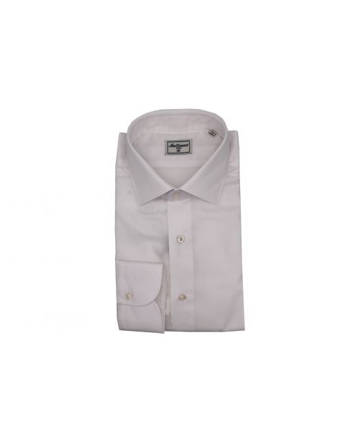 Matteucci Hemd mit Regular Fit aus Baumwolle Weiß