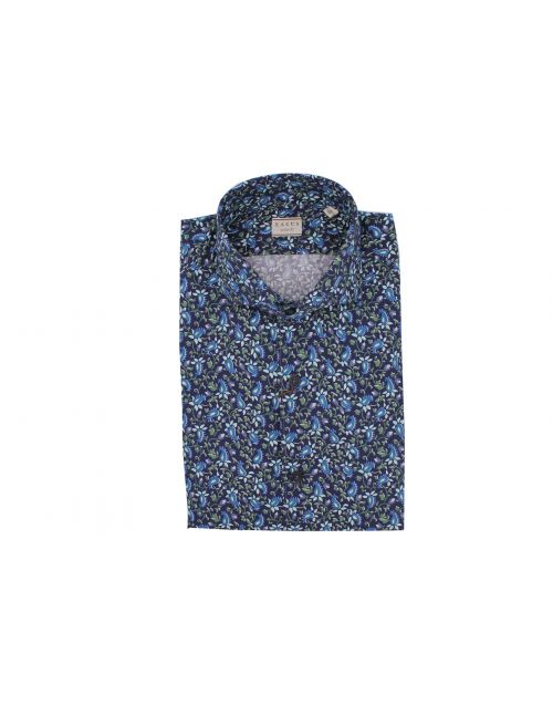 Xacus shirt with multicolored pattern