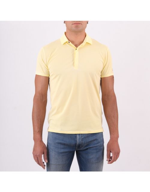 RRD polo shirt in yellow technical fabric