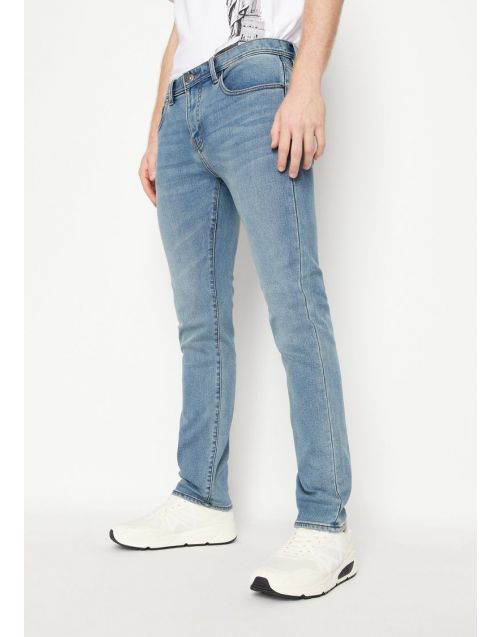 Jeans Armani Exchange slim fit con interno felpato