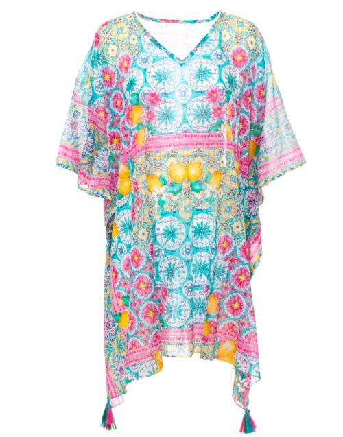 Kimono Ayfee stampa maiolica 602-CAM23604