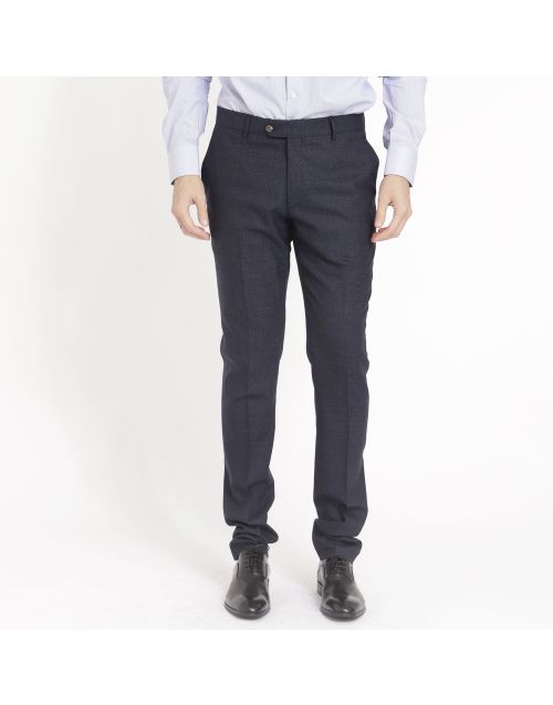Pantaloni Gregory Sam in flanella pinpoint