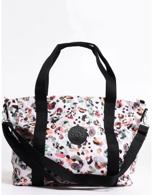 Shopping bag Kipling Asseni a fantasia KI7417 SOFTLY SPOTS fronte