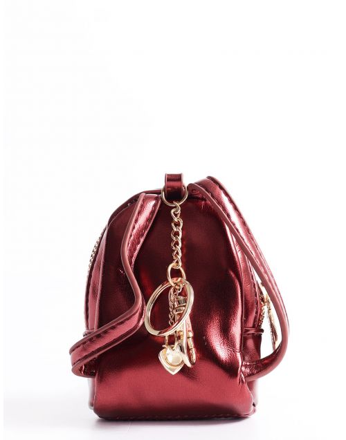 Damen Taschen Umhängetaschen und Geldbörsen Le Pandorine Leder Umhängetasche in Rot 