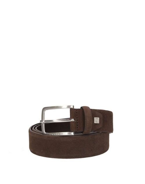Piquadro C63 belt in seude leather