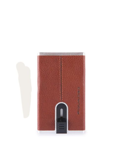 Porta carte Piquadro Black Square compact wallet PP4891B3R
