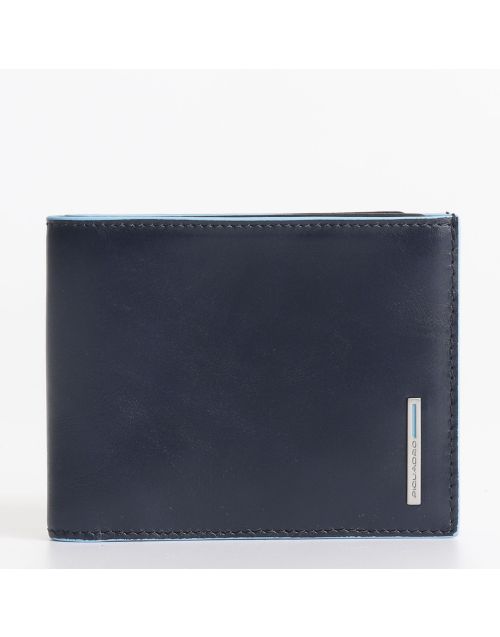 Portafoglio Piquadro porta carte con RFID Blue Square PU1241B2R
