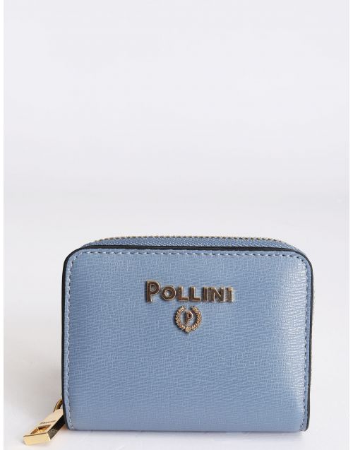 Portafoglio Pollini Silver con portamonete esterno SC5517PP0GSH0 SKY
