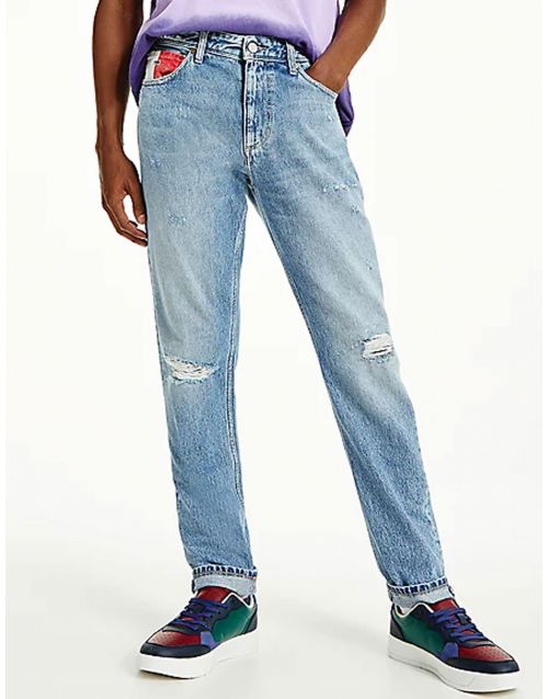 Jeans Tommy Jeans Distressed Scanton slim fit DM0DM11892 Denim-Light fronte