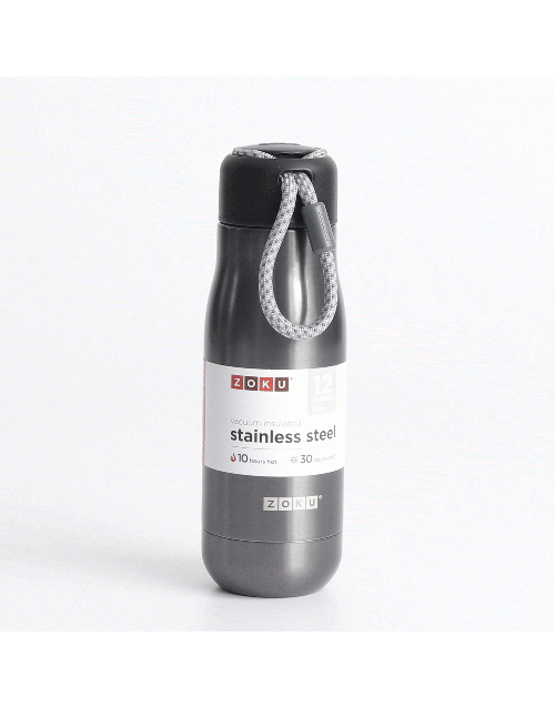 Bottiglia termica Zoku 350 ml in acciaio inox fronte