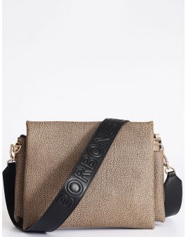 Borbonese shoulder bag Oyster OP printed Scalia Group