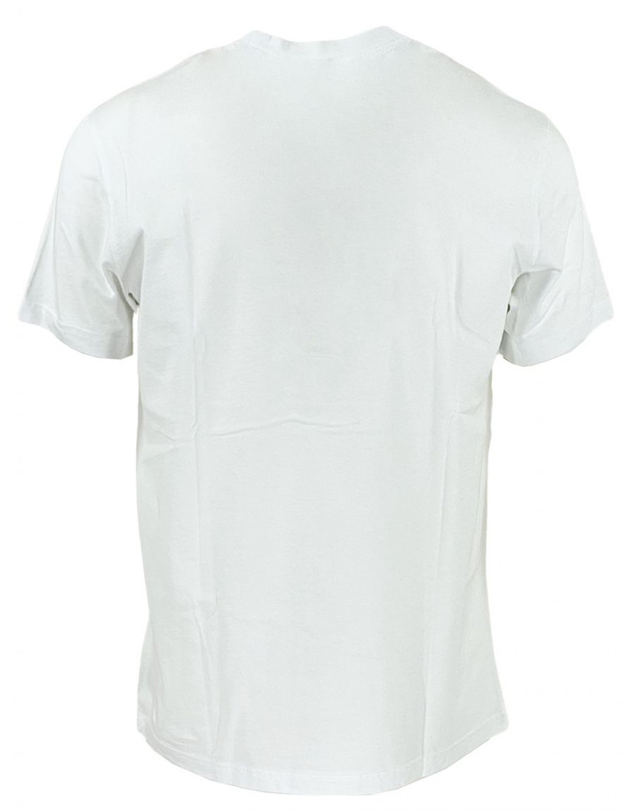 Uomo T-shirt da T-shirt Aspesi T-shirt bianca di cotone con stampa silenzio uomo da Uomo di Aspesi in Bianco 