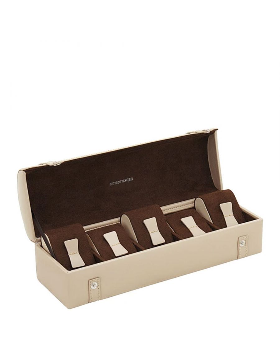 Cofanetto porta orologi Friedrich23 Cordoba 10 posti Beige