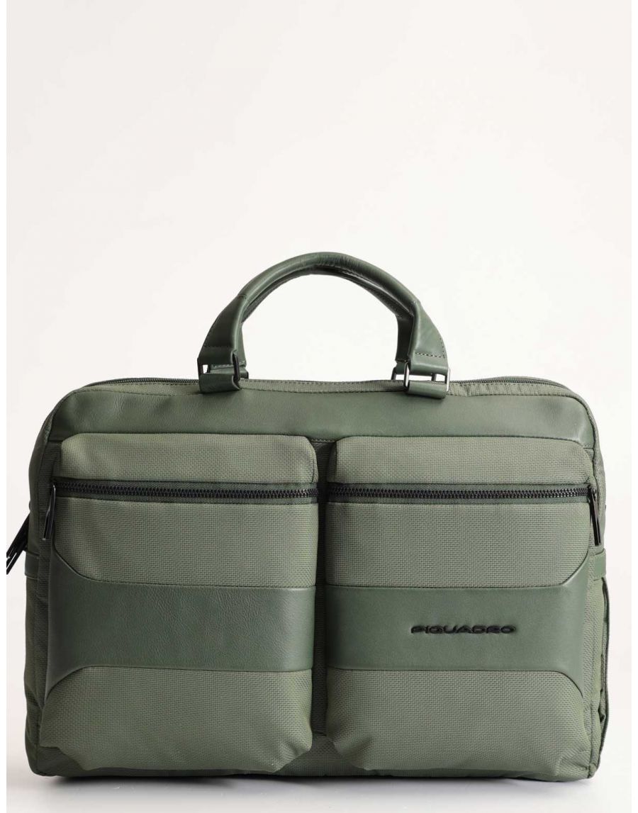 Piquadro Borsa porta PC - verde 